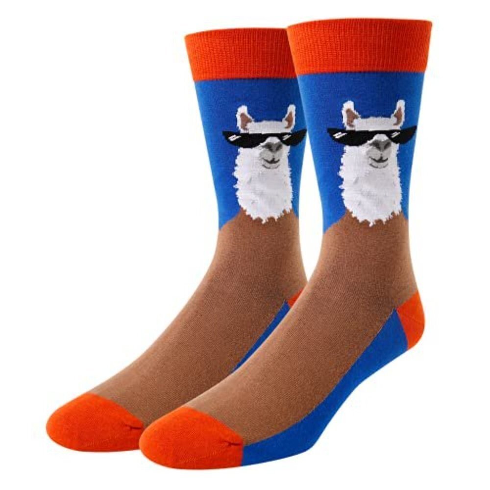 NEW ZMART Funny Llama Gifts Alpaca Gifts Novelty Cozy Llama Socks Socks P3551